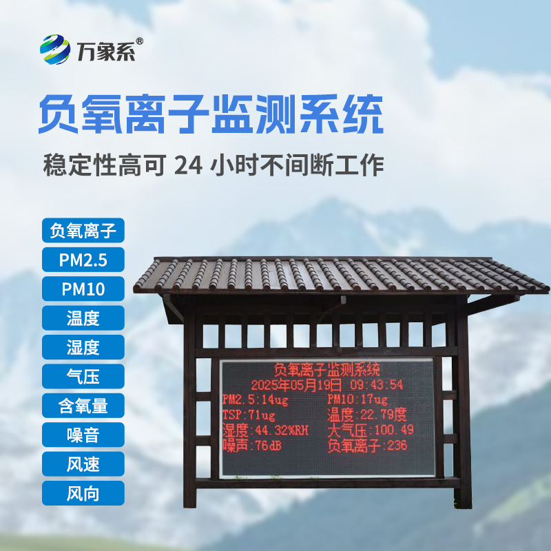 負氧離子監(jiān)測站